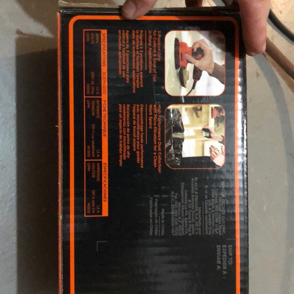 Black and decker sander - Picture 2 of 6